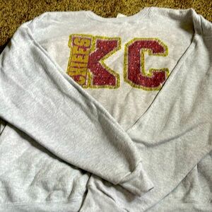 Kansas City Chiefs!!! Sweatshirt Crew Shimmers!